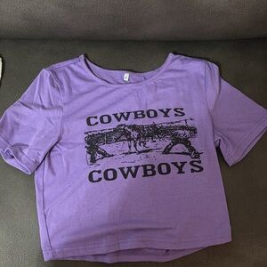 Purple Cowboys T-Shirt